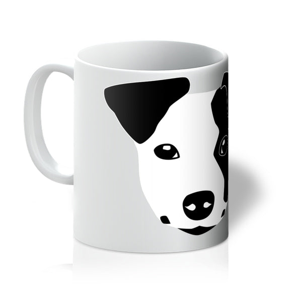 Jack Russell Left Patch Mug