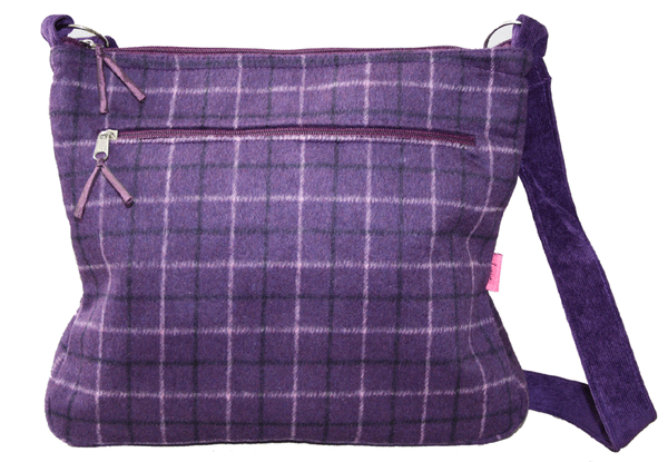 Large Messenger Bag - Wool