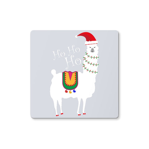Christmas Llama Coaster