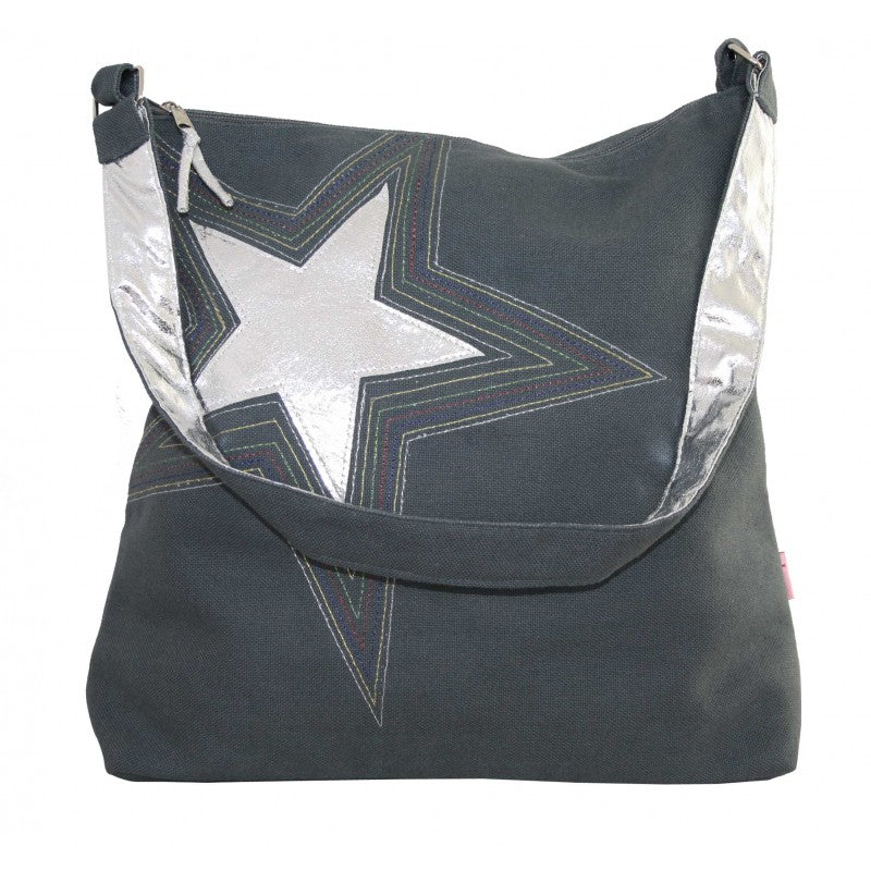 Embroidered Star Shoulderbag