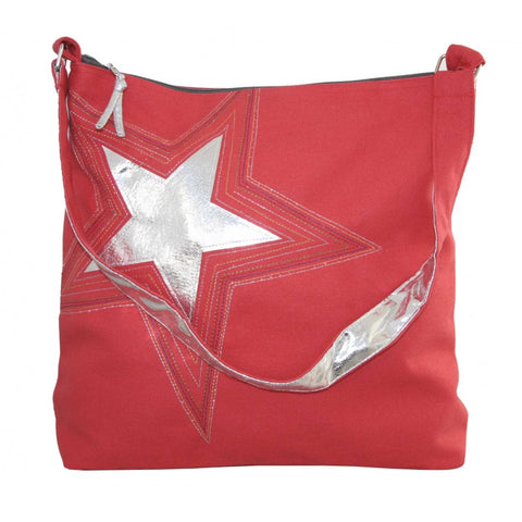 Embroidered Star Shoulderbag