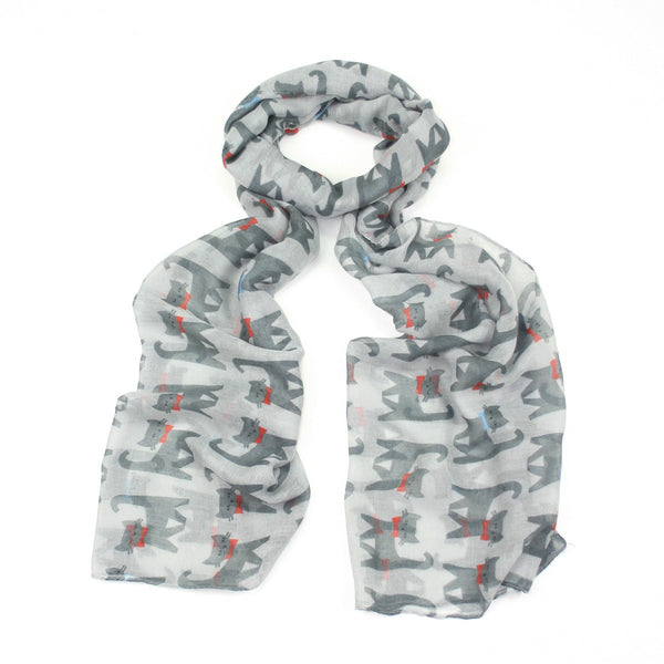 Cats Scarf - Various Colours