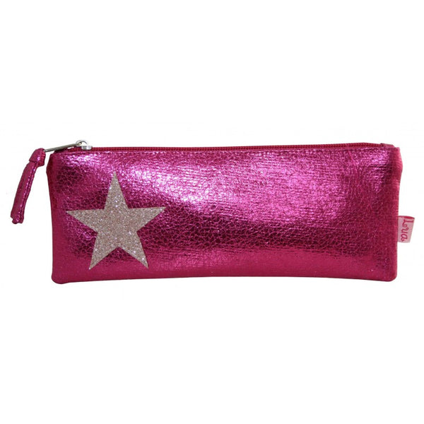 Metallic Star Cosmetic / Pen purse