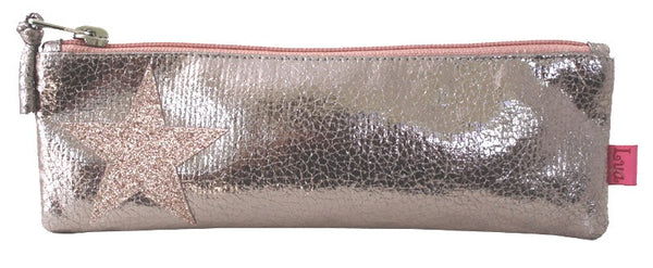 Metallic Star Cosmetic / Pen purse