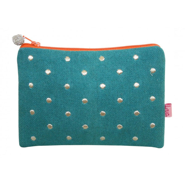 Dotty Embroidered Purse