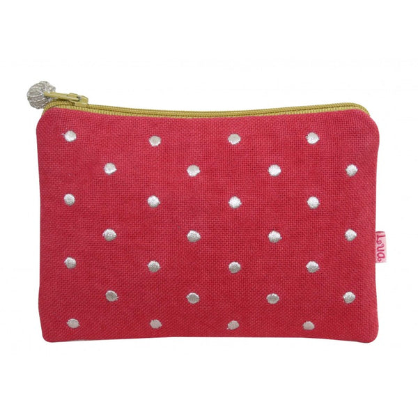 Dotty Embroidered Purse