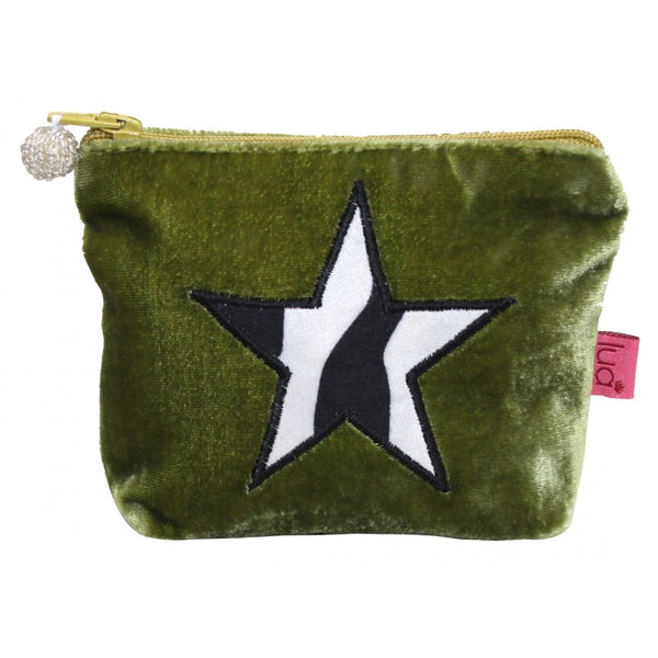 Mini Coin Purse - Zebra Star