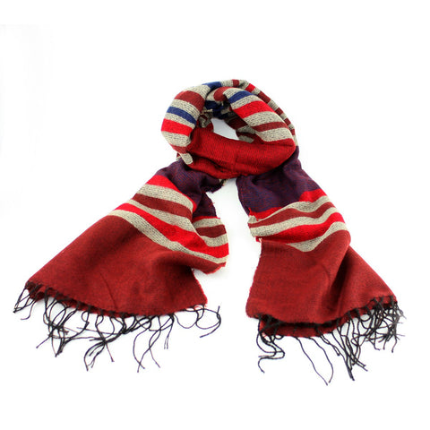 Athena Maroon Scarf